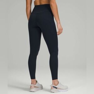 Lululemon Base Pace High-Rise Running Tight 28" *Brushed Nulux True Navy Size 12